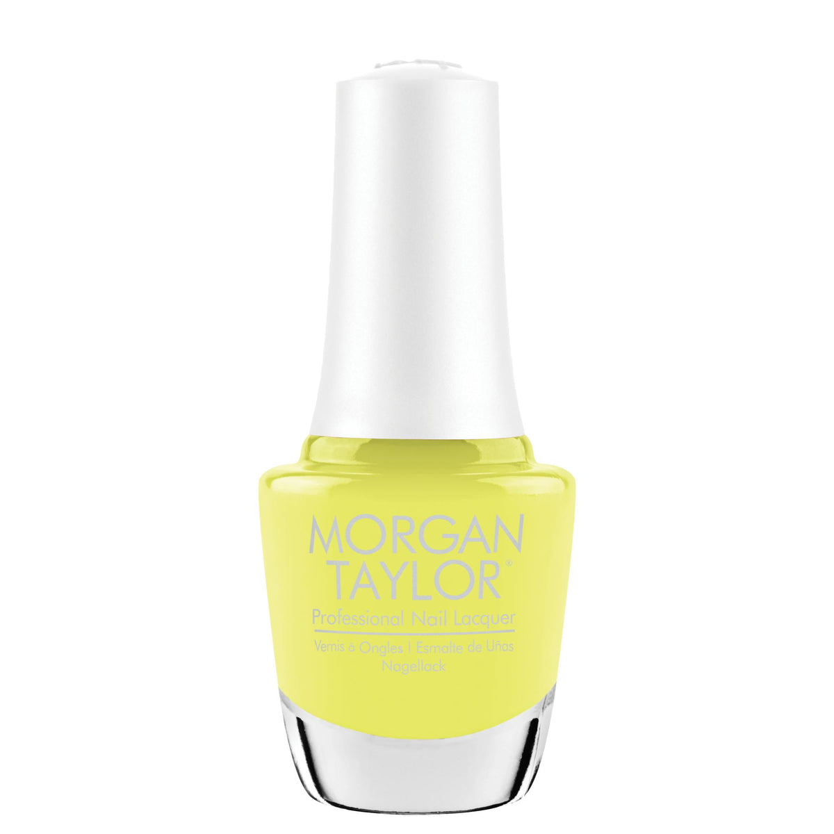 Morgan Taylor Lacquer, Lemon Drop Lush, 0.5 fl oz