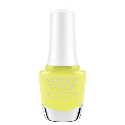 Morgan Taylor Lacquer, Lemon Drop Lush, 0.5 fl oz