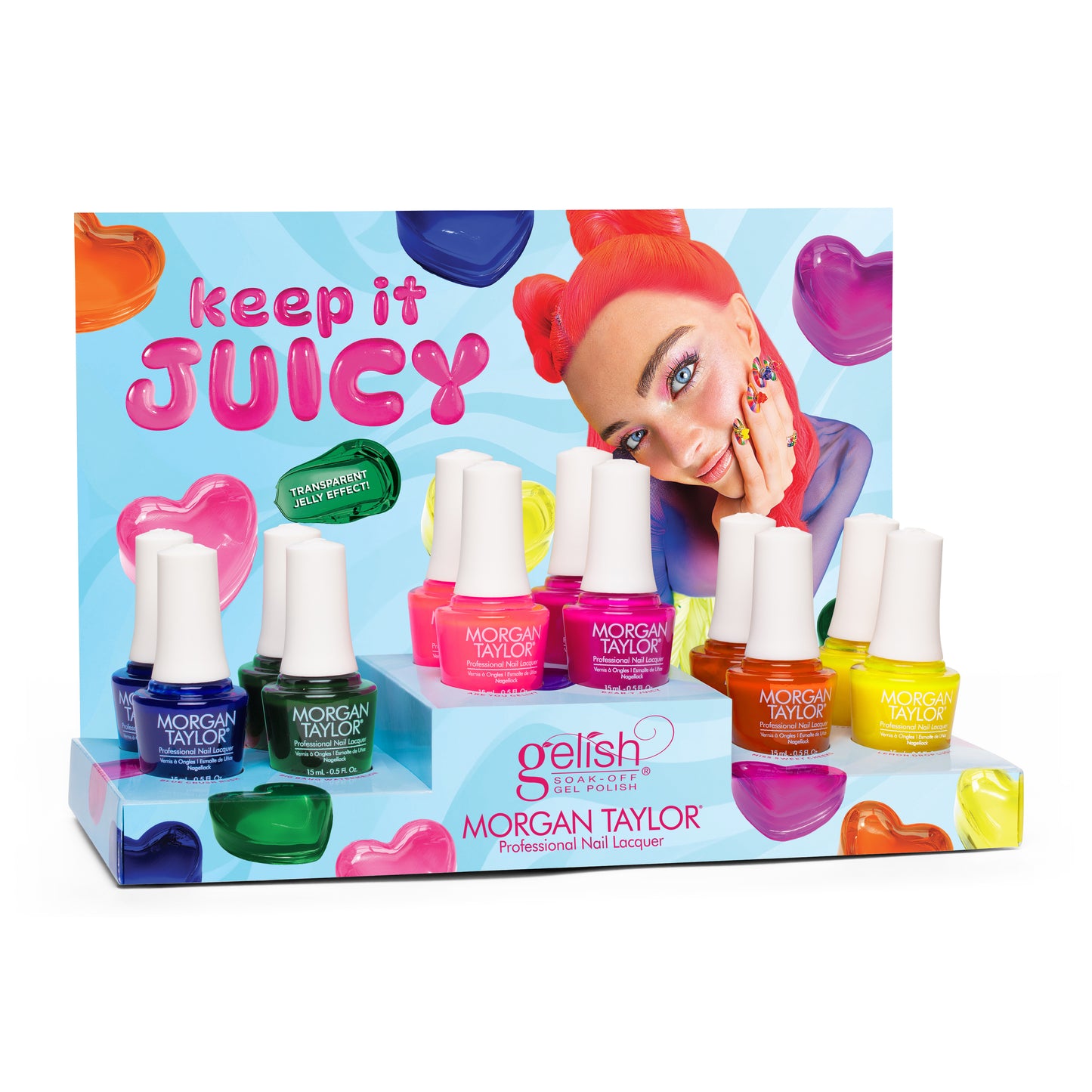 Morgan Taylor, Keep It Juicy Collection Display, 12 Piece