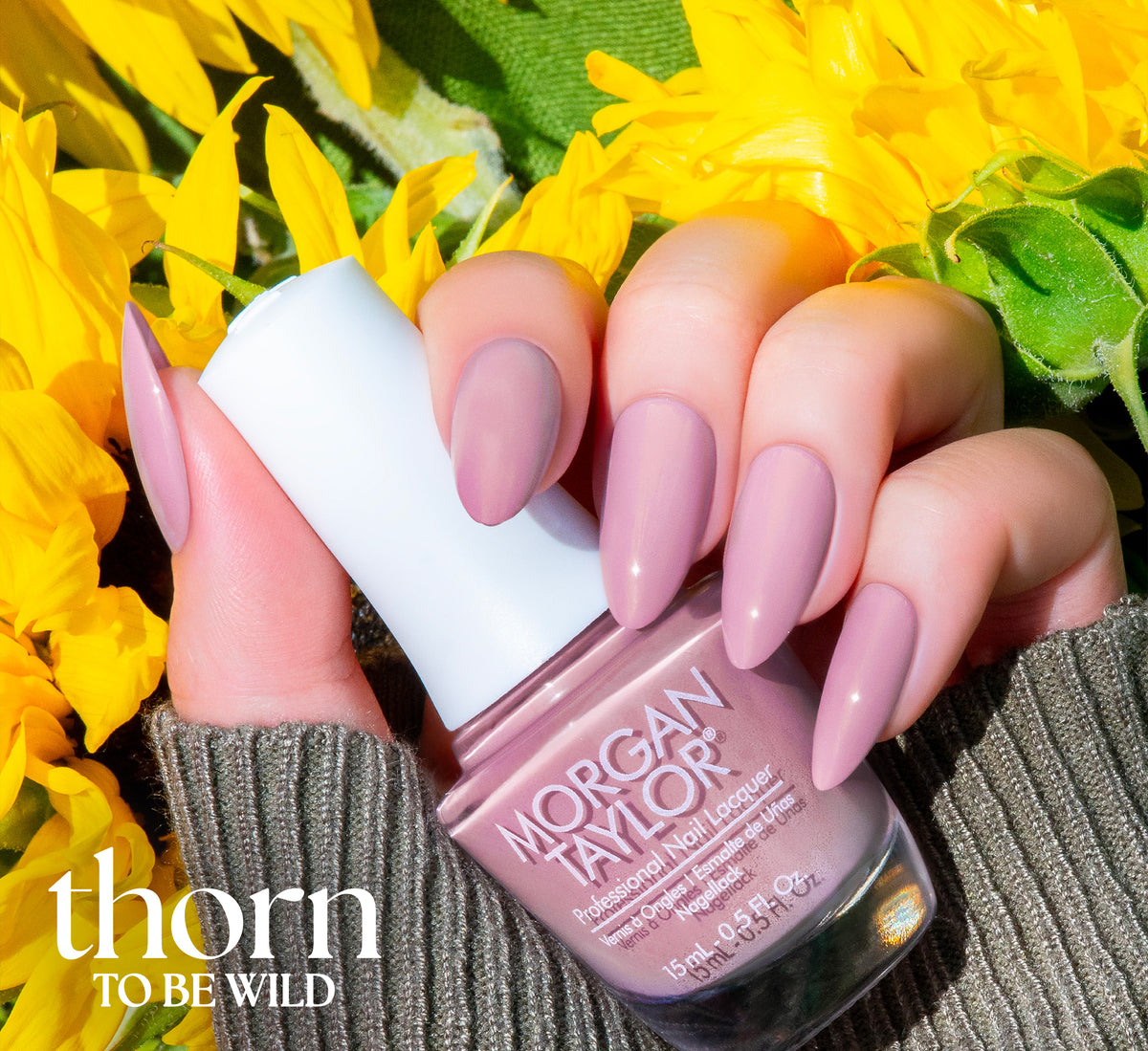 Morgan Taylor Lacquer, Thorn To Be Wild, 0.5 fl oz