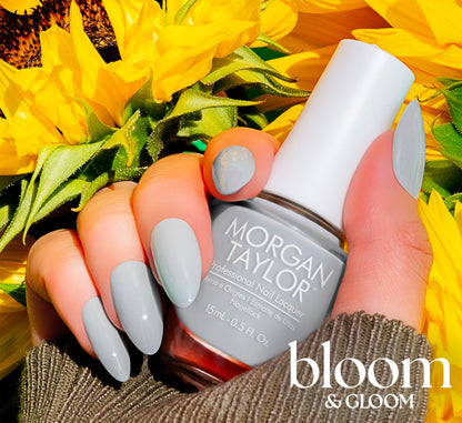 Morgan Taylor Lacquer, Bloom & Gloom, 0.5 fl oz
