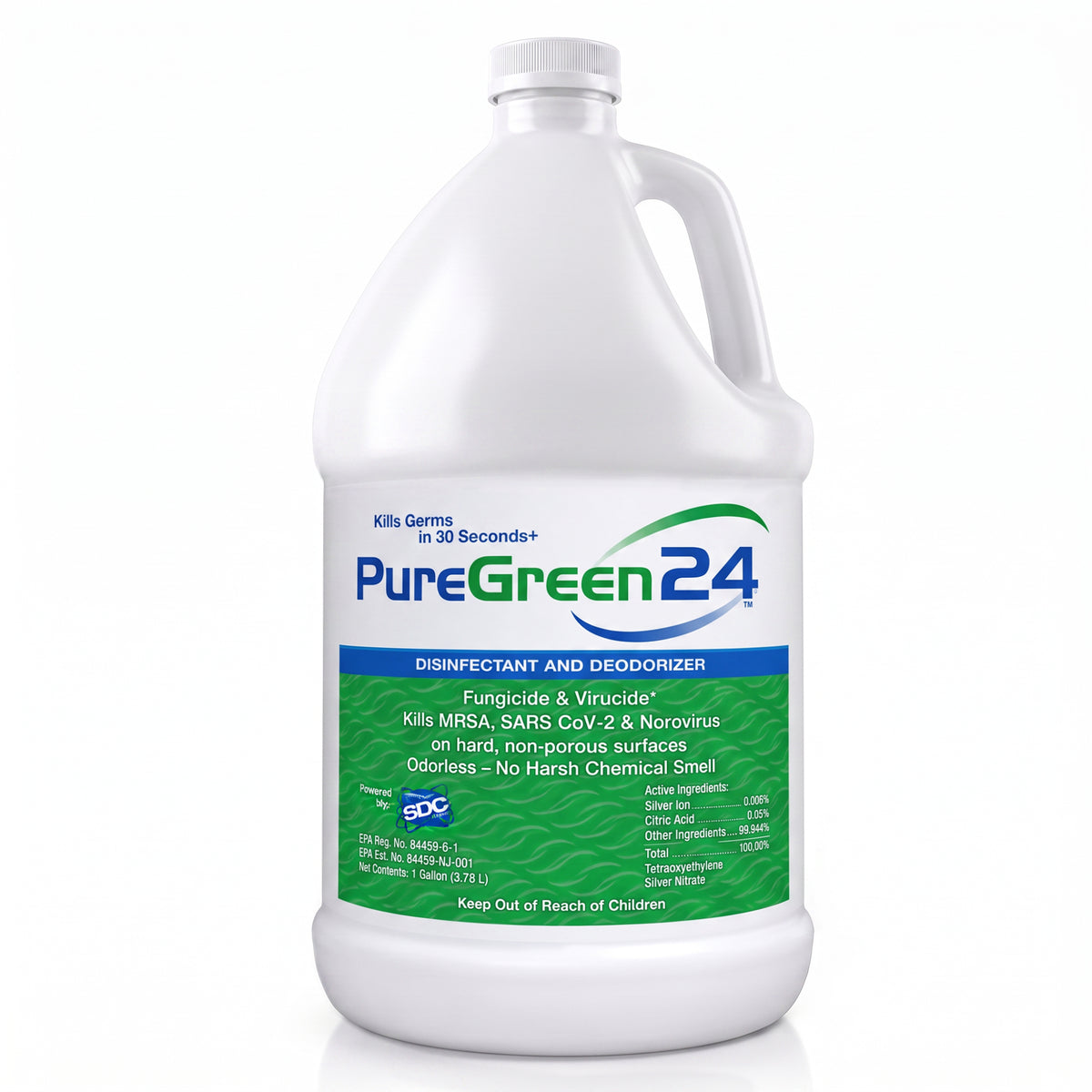 PureGreen24 Ready to Use Disinfectant and Deodorizer