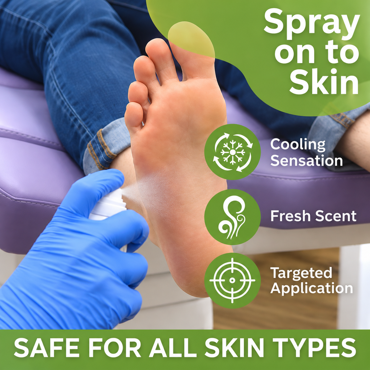 Footlogix Foot Fresh Spray (Deodorant), 4.2 fl oz