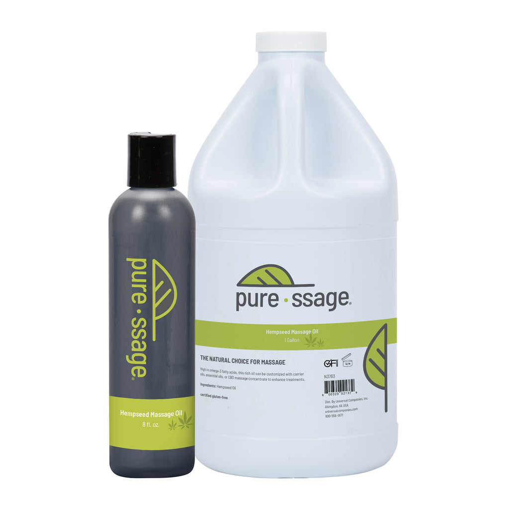 Pure-ssage Hempseed Massage Oil