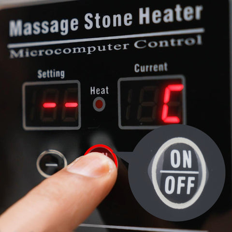 Image of Professional Digital Massage Stone Heater, 6 quart
