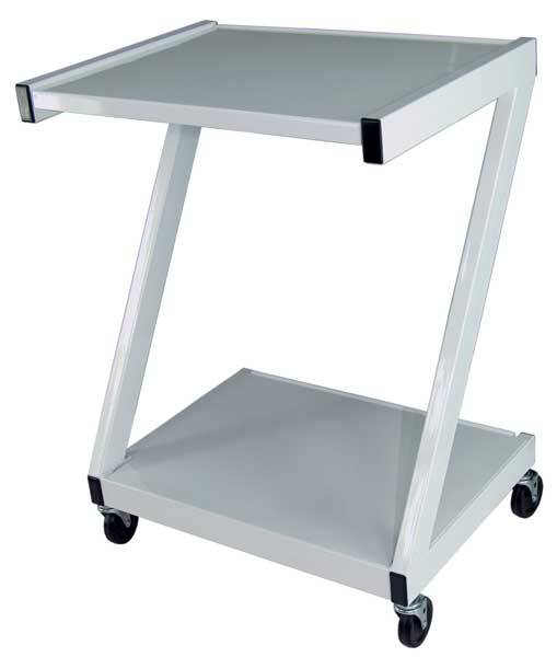 Heavy Duty Steel Cart, White