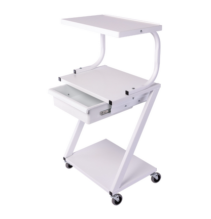 Heavy Duty Steel Cart, White