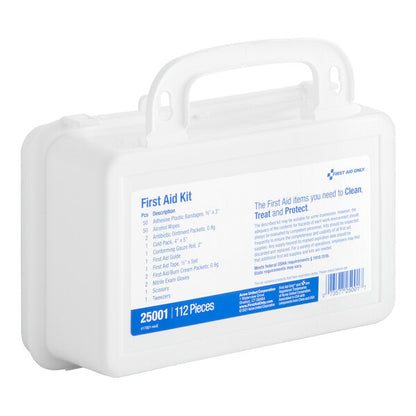 25 Person First Aid Kit, 112 Piece