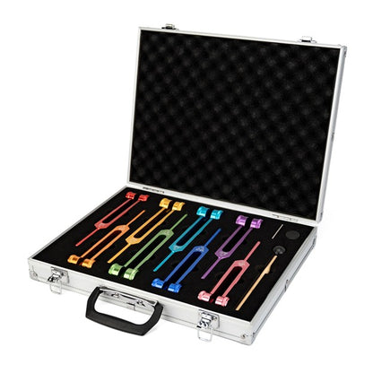 Zen Planetary Chakra Tuning Forks, Set of 8