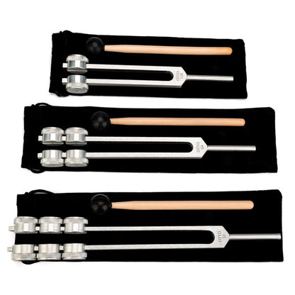 Zen Otto Vibrational Tuning Forks, Set of 3