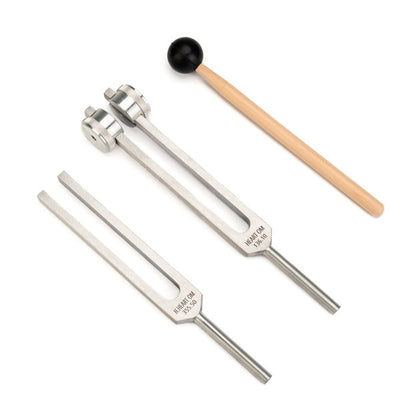 Zen Heart Resonance Tuning Forks, Set of 2