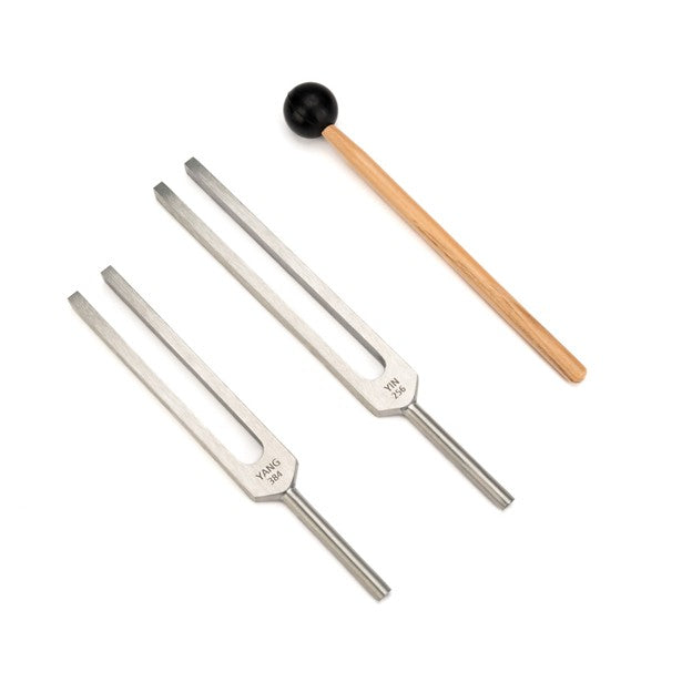Zen Dual Harmony Yin & Yang Tuning Forks, Set of 2
