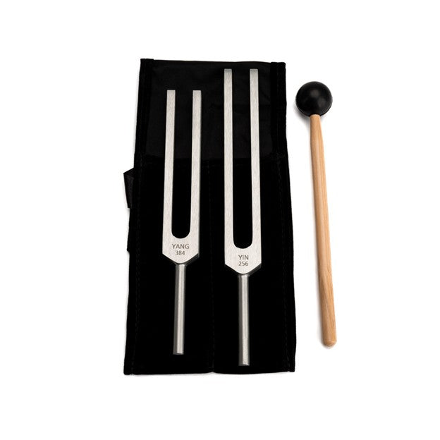 Zen Dual Harmony Yin & Yang Tuning Forks, Set of 2