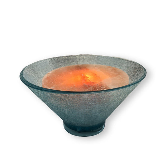 Himalayan Salt Massage Stone Warmer Polycarbonite Bowl