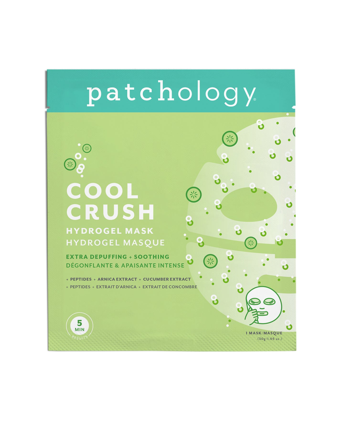 Patchology Serve Chilled Cool Crush Hydrogel Face Mask, 1 ct