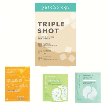 Patchology Triple Shot Caffeine-Inspired Self Care Kit