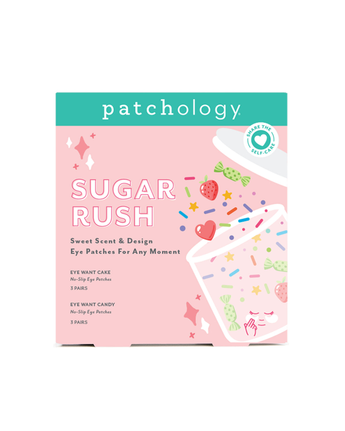 Patchology Sugar Rush Sweet Scent & Design Eye Patches Kit