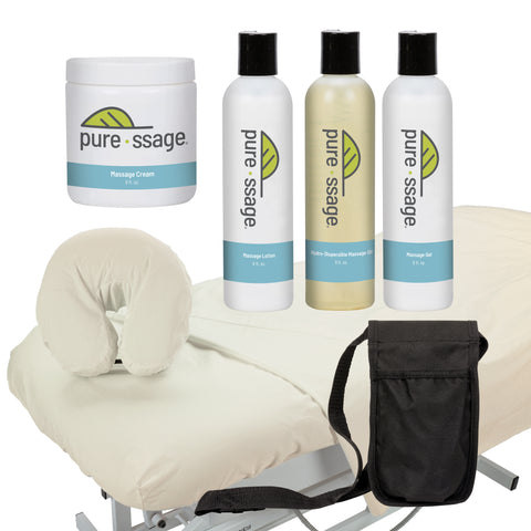 Image of Pure-ssage Massage Intro Kit with Sheet Set