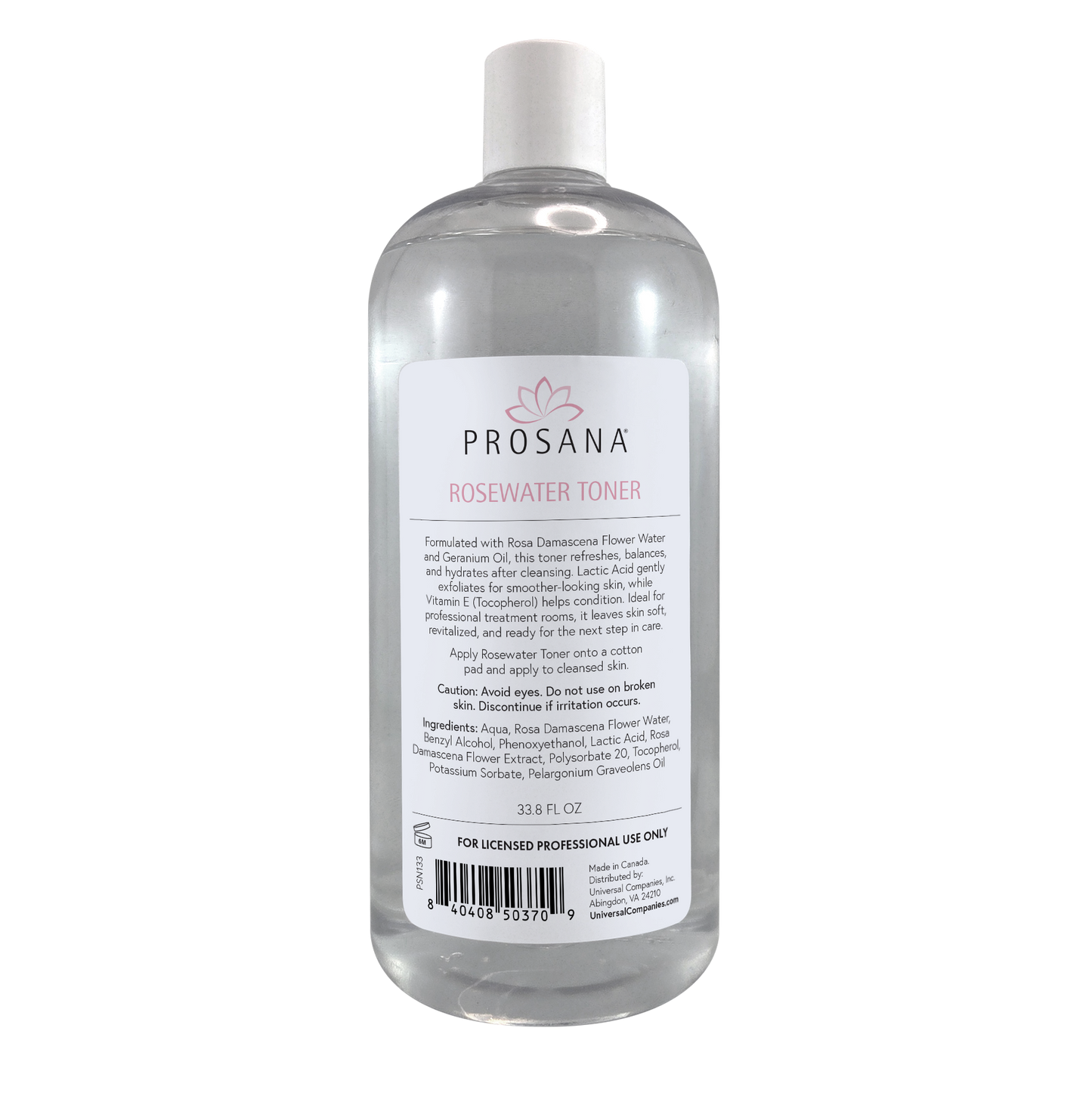 Prosana Rosewater Toner