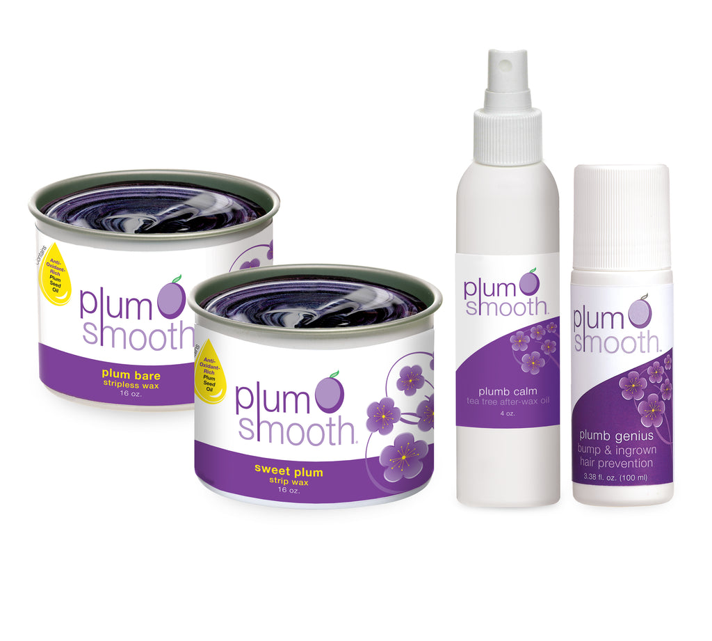 Plum Smooth Waxing Trial Kit