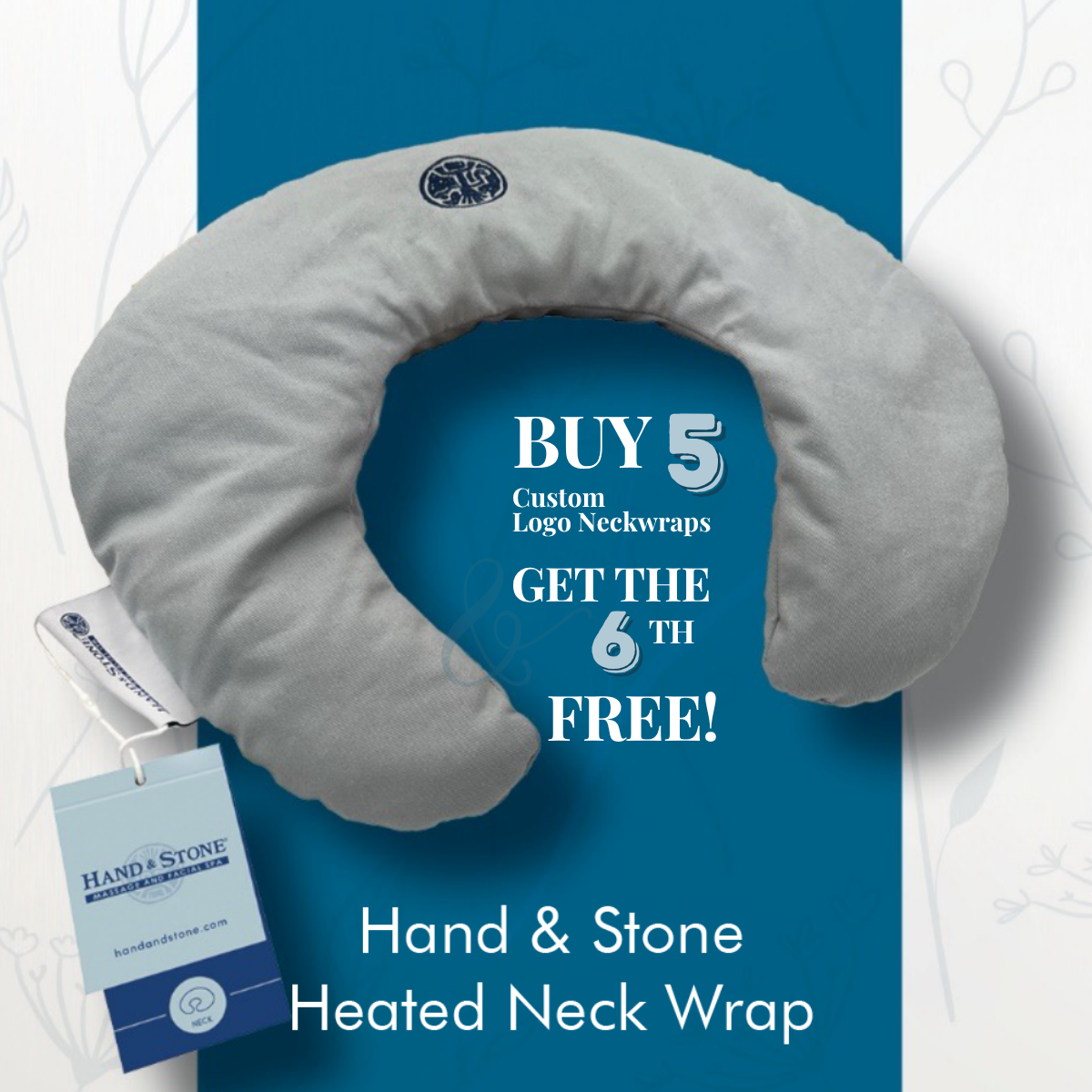 H&S Custom Neck Wrap, Buy 5 Get 1 FREE Promo