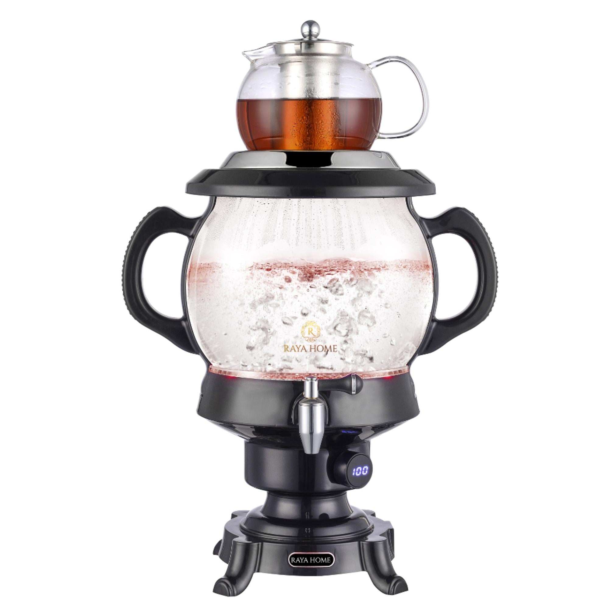 Persian Samovar Glass Tea Maker, Black – Universal Companies