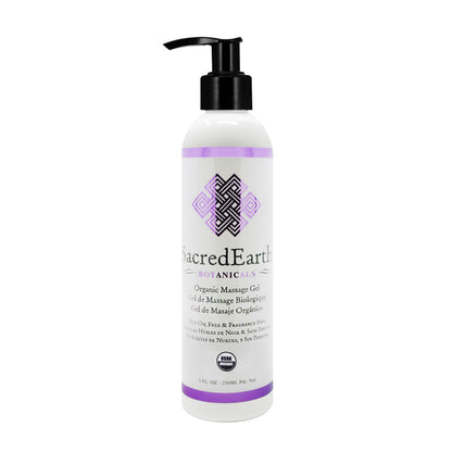 Sacred Earth Botanicals Organic Massage Gel