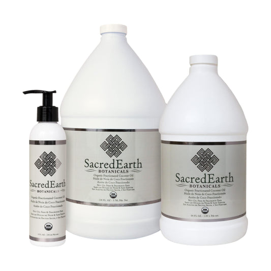 Sacred Earth Organic Fractionated Coconut Oil