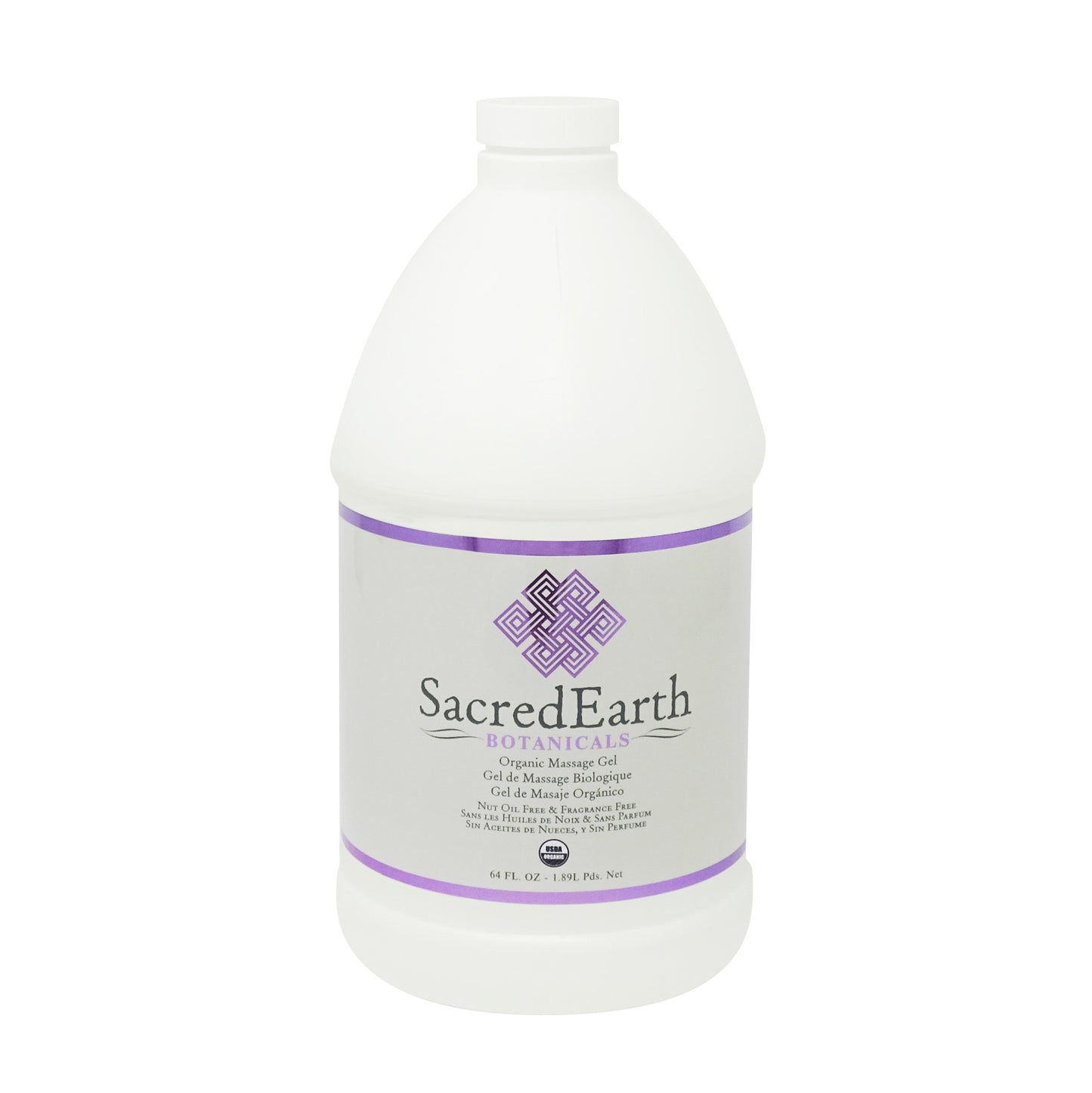 Sacred Earth Botanicals Organic Massage Gel