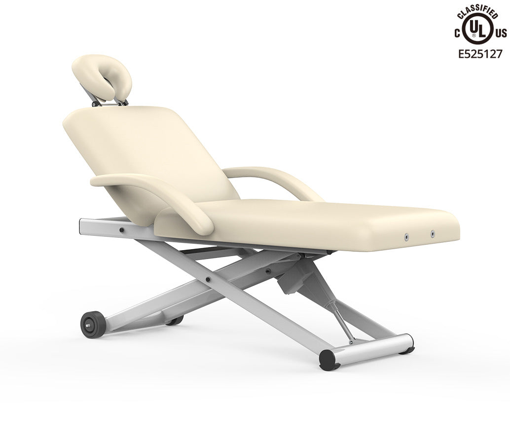 Slverfox Luxury Scissor Lift Facial Chair, Tilt Top