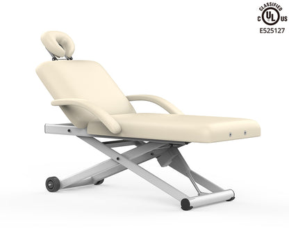 Slverfox Luxury Scissor Lift Facial Chair, Tilt Top
