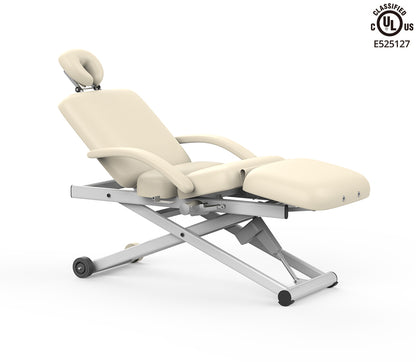 Silverfox Luxury Scissor Lift Facial Chair, Salon Top