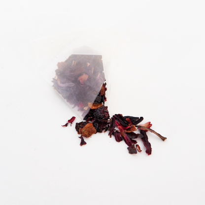 Spa Moments, Organic Herbal Tea, Cranberry Hibiscus, 100 ct