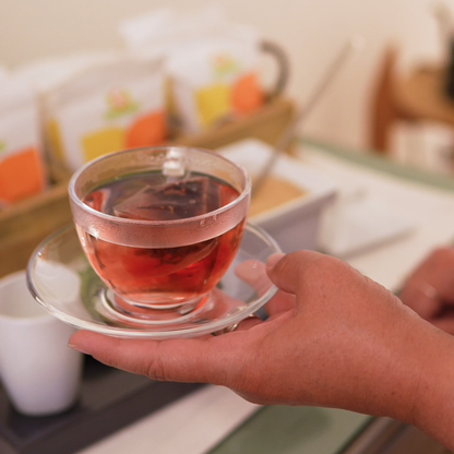 Spa Moments, Organic Herbal Tea, Cranberry Hibiscus, 100 ct