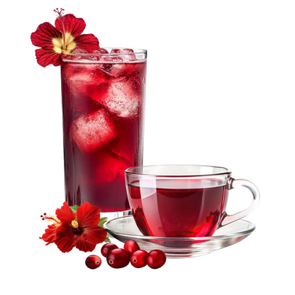 Spa Moments, Organic Herbal Tea, Cranberry Hibiscus, 100 ct