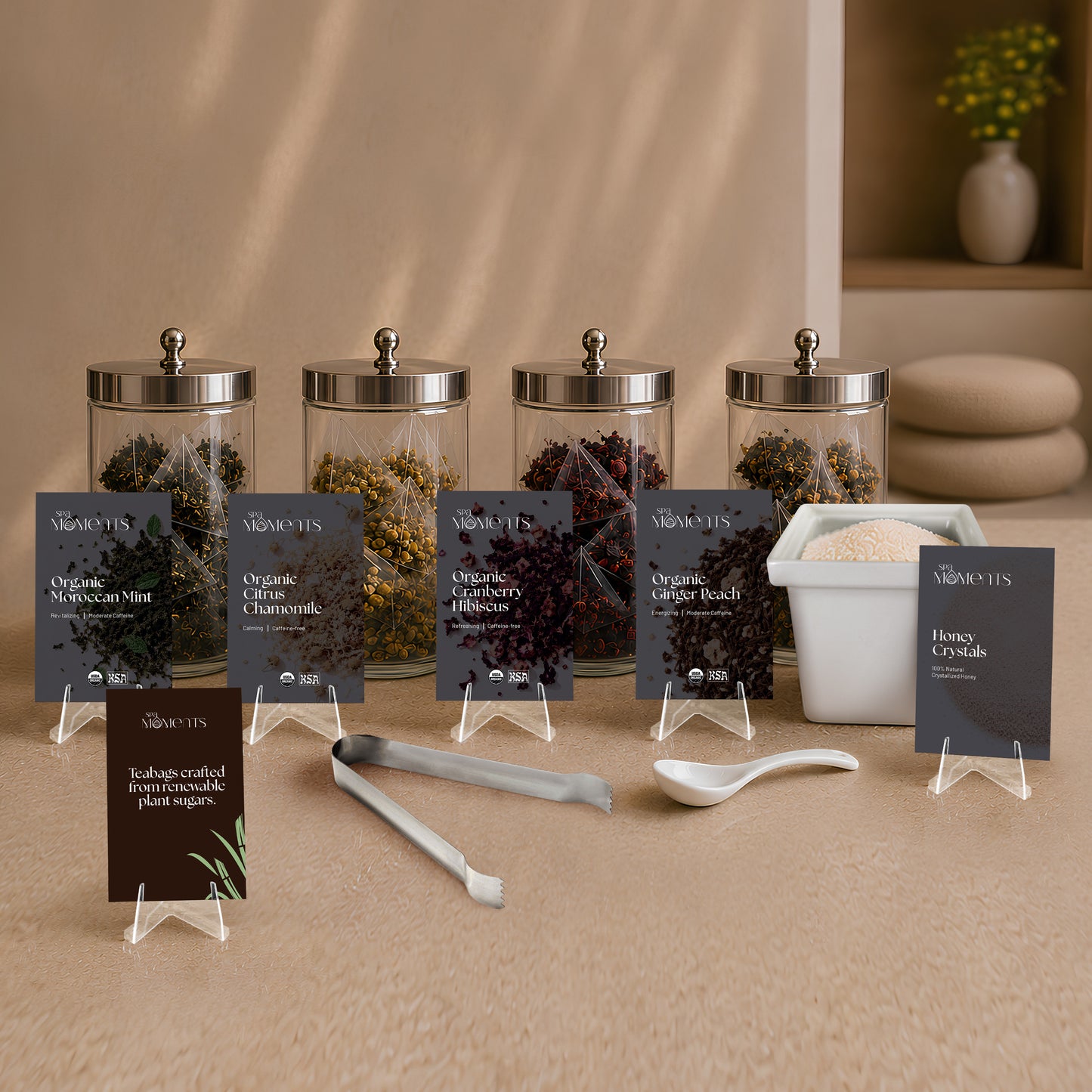 Spa Moments Wellness Tea Bar Opening Order