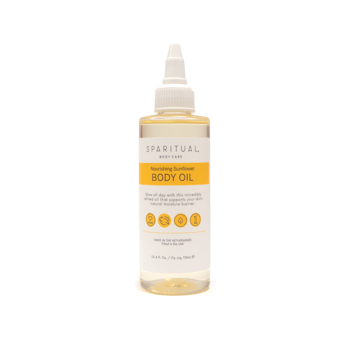 SpaRitual Nourishing Sunflower Body Oil, 4 fl oz
