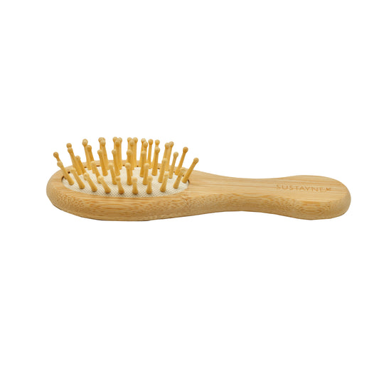 Sustayne Hair Brush, Bamboo, 6"