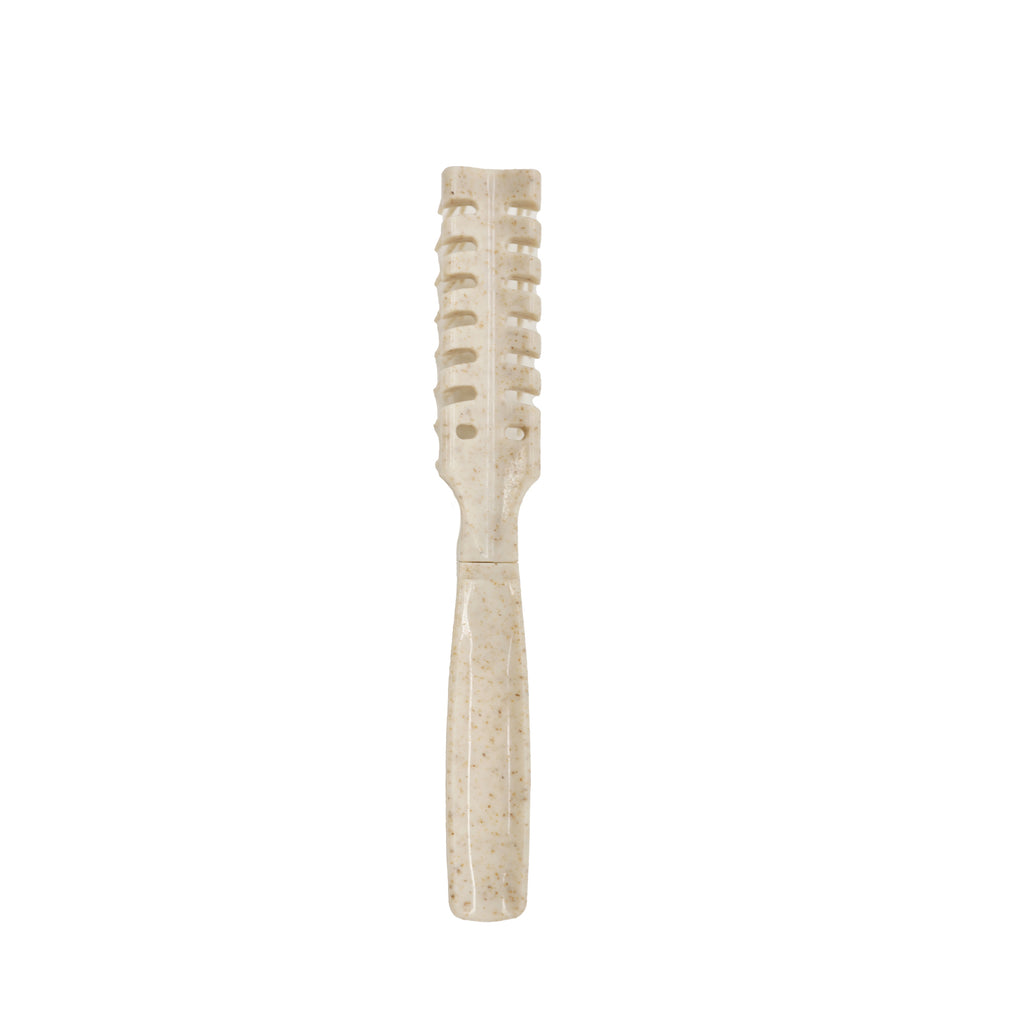 Sustayne Vented Foldable Brush, Wheat Straw, 25 ct