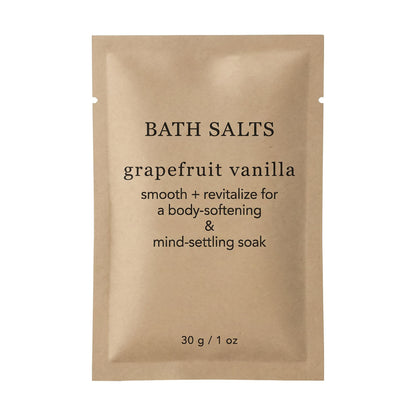 Sustayne Bath Salts, Grapefruit and Vanilla, 1 oz
