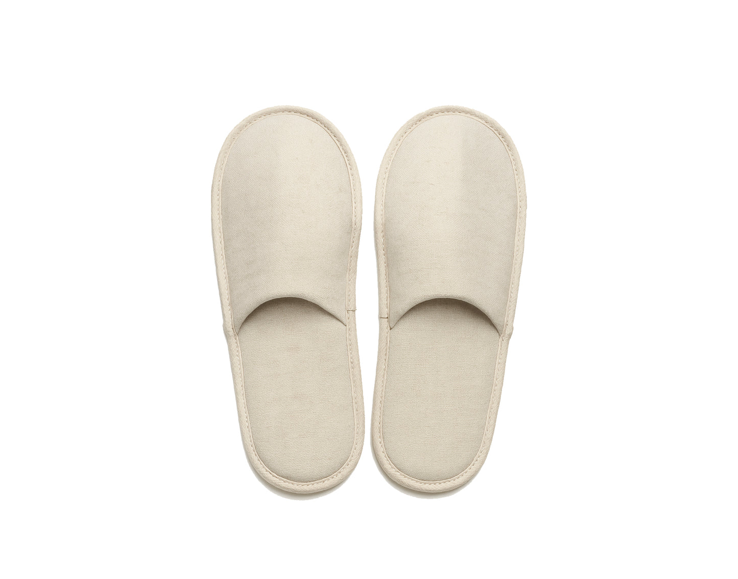 Sustayne Linen Slippers with Cork Soles, Individually Wrapped in Plant Sachets, 100 pair