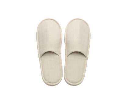 Sustayne Linen Slippers with Cork Soles, Individually Wrapped in Plant Sachets, 100 pair
