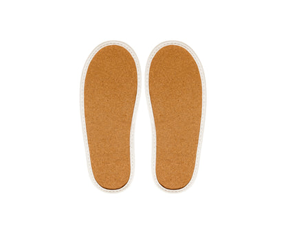 Sustayne Linen Slippers with Cork Soles, Individually Wrapped in Plant Sachets, 100 pair