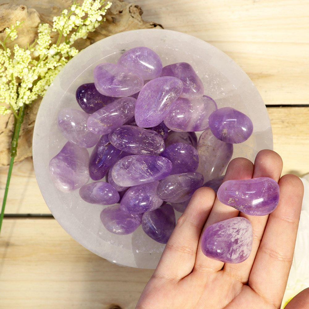 Amethyst Stones, 1lb