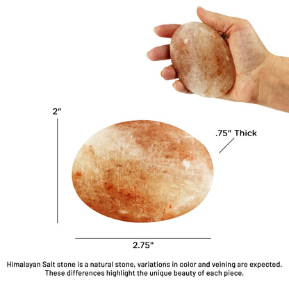 Theratools Himalayan Salt Oval Massage Tool