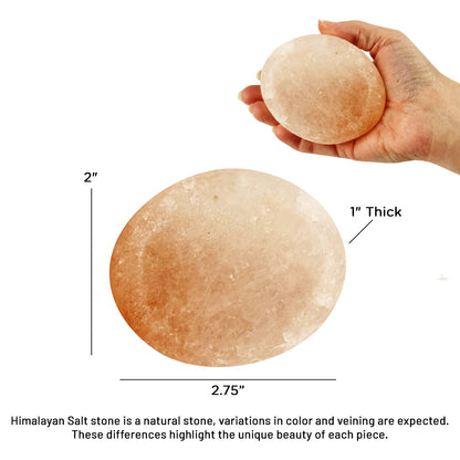 Theratools Himalayan Salt Oval Massage Tool