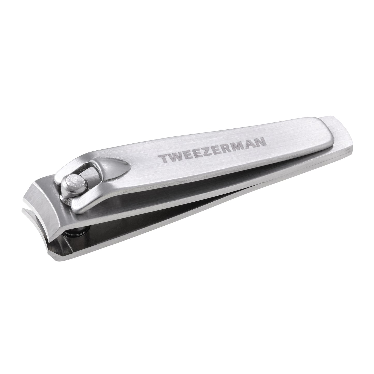 Tweezerman Stainless Steel Fingernail Clipper, Curved Blade