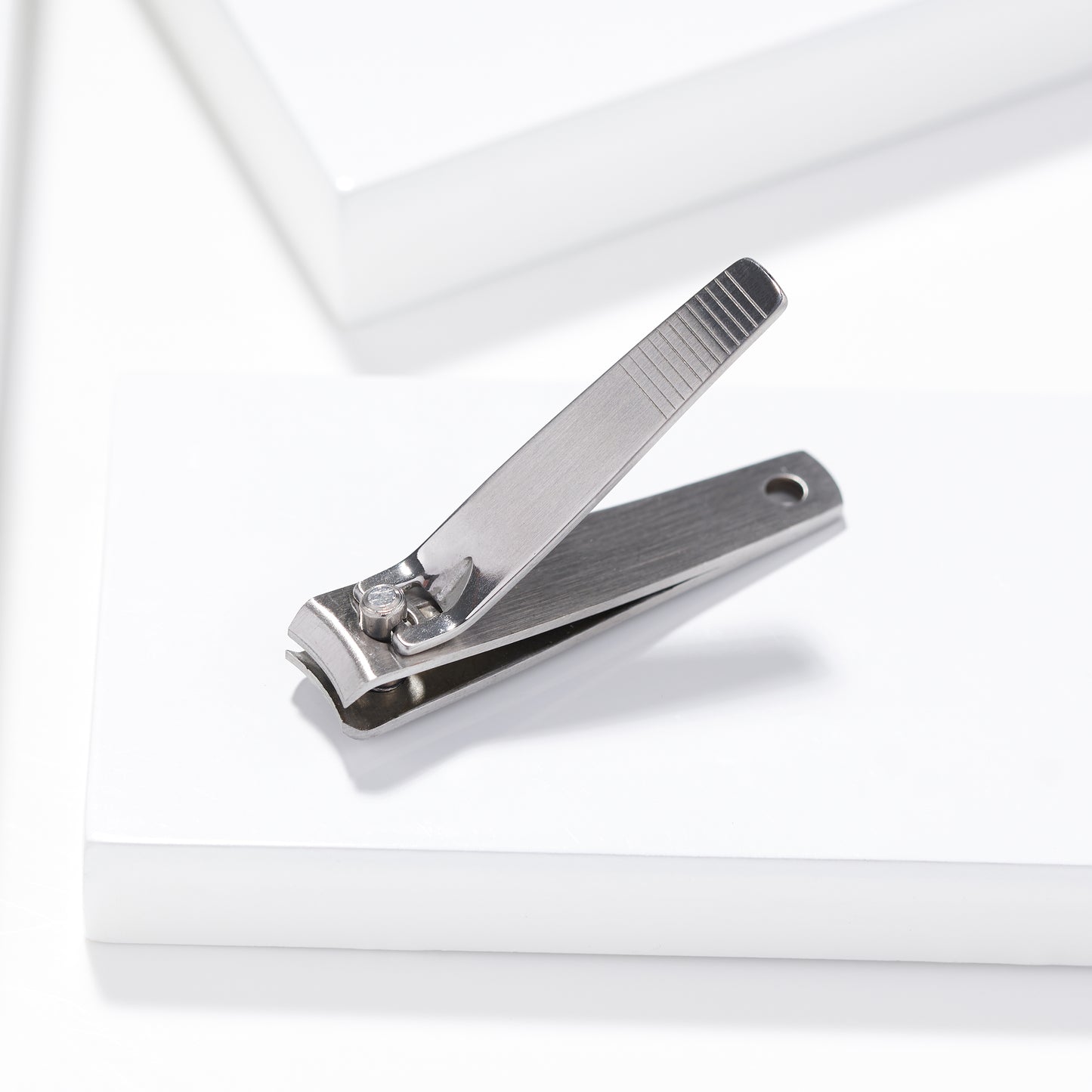 Tweezerman Stainless Steel Fingernail Clipper, Curved Blade