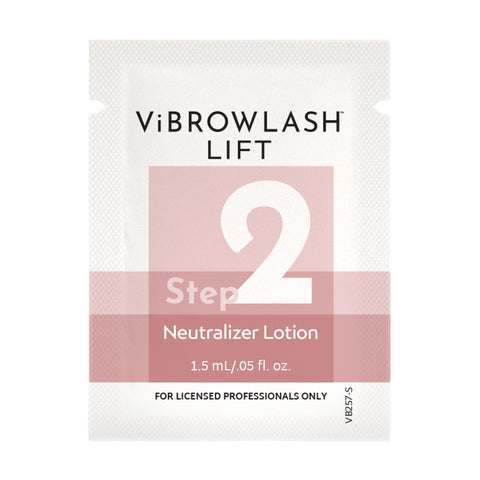 Image of ViBrowLash Lift Neutralizer Lotion, Step 2, 10 ct