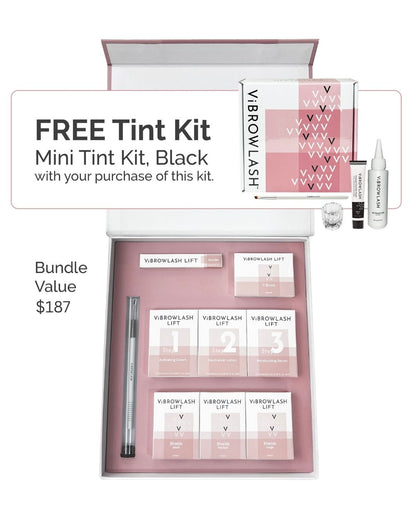 ViBrowLash Student Lift Kit With Free Tinting Kit